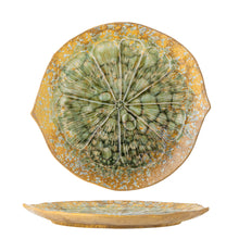 Load image into Gallery viewer, Milani Serving Plate, Green, Stoneware