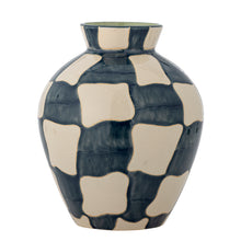 Load image into Gallery viewer, Check Vase, Multi, Stoneware