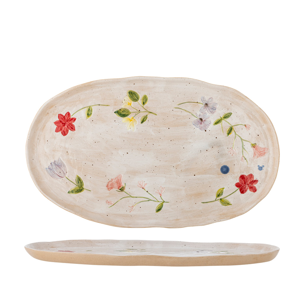 Camilla Serving Plate, Multi, Stoneware