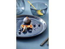 Charger l&#39;image dans la galerie, Gastro Plate Dia. 27 x 2.5 cm Black/Dark blue