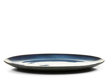Laden Sie das Bild in den Galerie-Viewer, Dish 45 x 34 cm black/dark blue