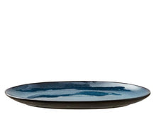 Laden Sie das Bild in den Galerie-Viewer, Dish 36 x 25 cm black/dark blue