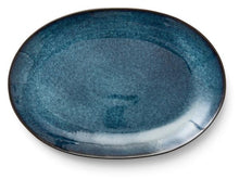 Charger l&#39;image dans la galerie, Dish 36 x 25 cm black/dark blue