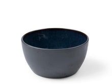 Cargar imagen en el visor de la galería, Bowl Dia. 14 x 7 cm black/dark blue