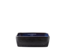 Load image into Gallery viewer, Dish rectangular 3 parts black/dark blue