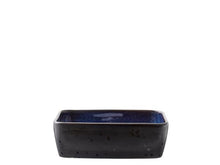 Cargar imagen en el visor de la galería, Dish rectangular 3 parts black/dark blue