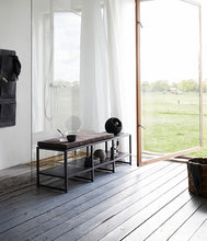 Laden Sie das Bild in den Galerie-Viewer, Bench Bronx L - Black