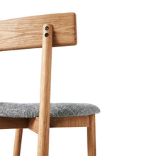 Cargar imagen en el visor de la galería, Dining chair Tetra Nature/Concrete