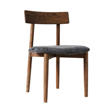 Cargar imagen en el visor de la galería, Dining chair Tetra Dark oil/Granite