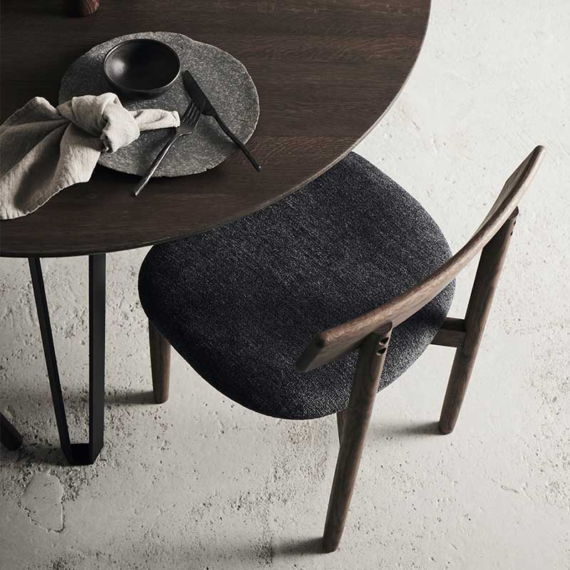 Dining chair Tetra Dark oil/Granite