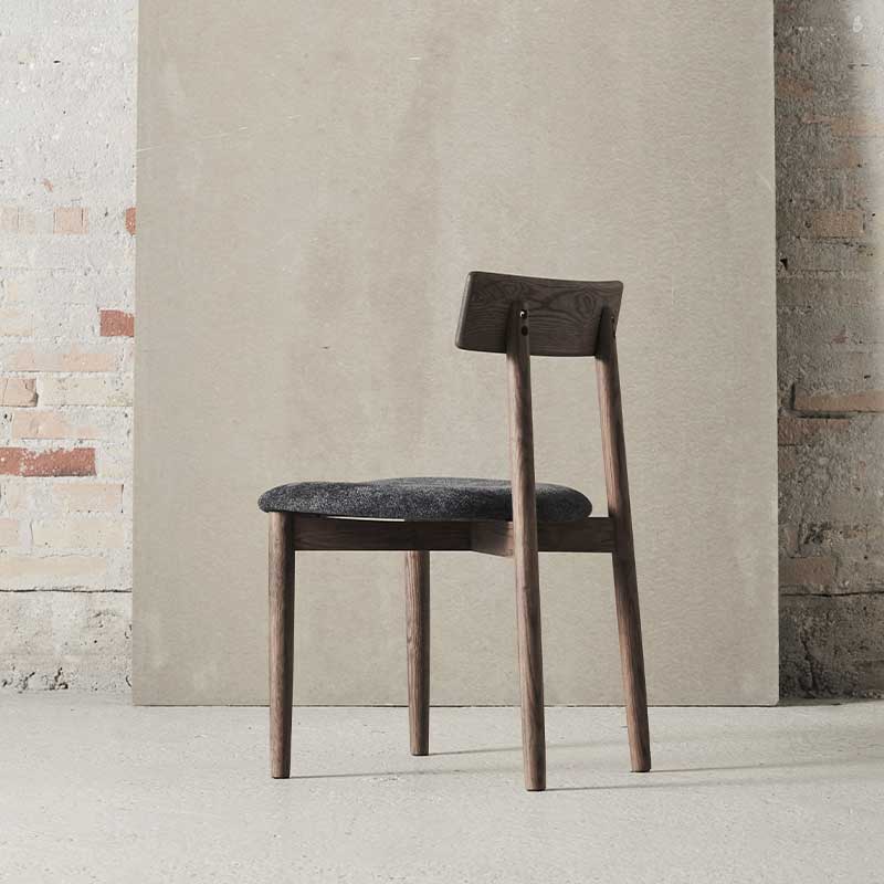 Dining chair Tetra Dark oil/Granite