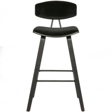 Cargar imagen en el visor de la galería, Senn barstool velvet black