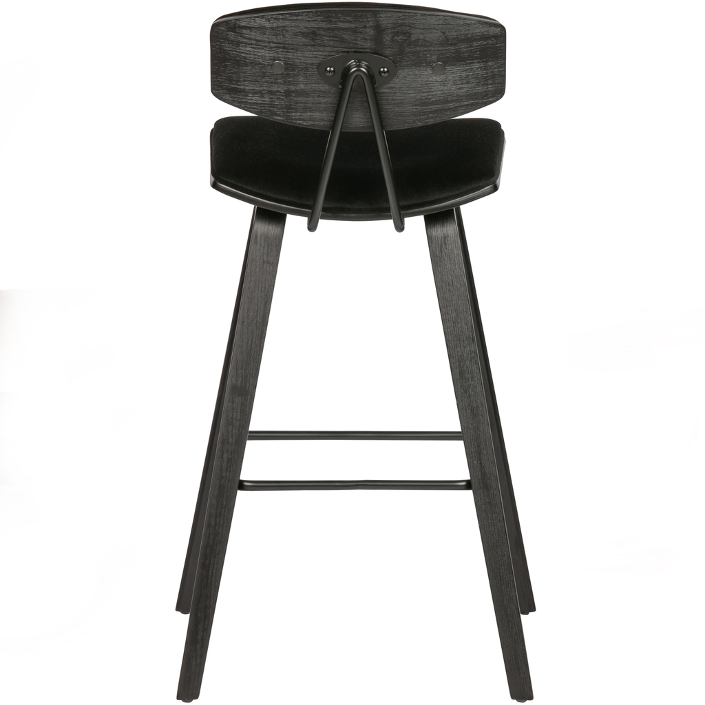 Senn barstool velvet black
