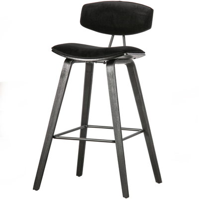 Senn barstool velvet black