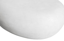 Cargar imagen en el visor de la galería, PEBBLE COFFEE TABLE WHITE 31X65X49