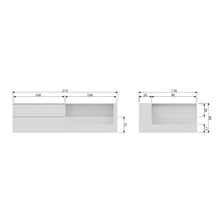 Laden Sie das Bild in den Galerie-Viewer, CONNECT CORNER BED WHITE [fsc]