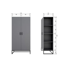 Laden Sie das Bild in den Galerie-Viewer, MORRIS WARDROBE PINE LOAM [fsc]