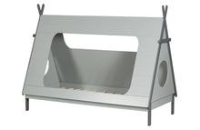 Load image into Gallery viewer, TIPI BED CONCRETE GREY 90X200 INCL SLATS