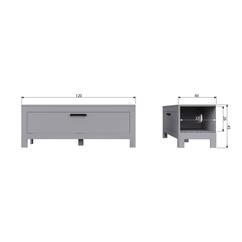 BONK TV UNIT PINE MIST [fsc]