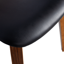 Cargar imagen en el visor de la galería, Classic dining chair black/walnut