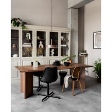 Load image into Gallery viewer, Classic dining chair black/walnut