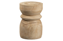 Load image into Gallery viewer, STOOL WOOD NATURAL 40XØ28CM