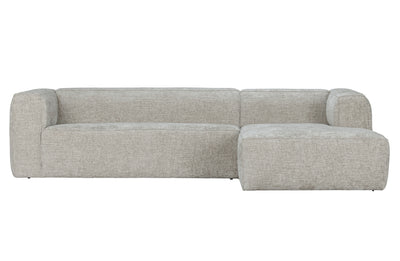 BEAN CORNER SOFA RIGHT HEFTY MELANGE NATURAL