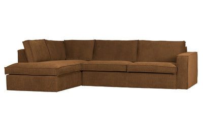 FREDDIE CORNER SOFA LEFT BRONZE