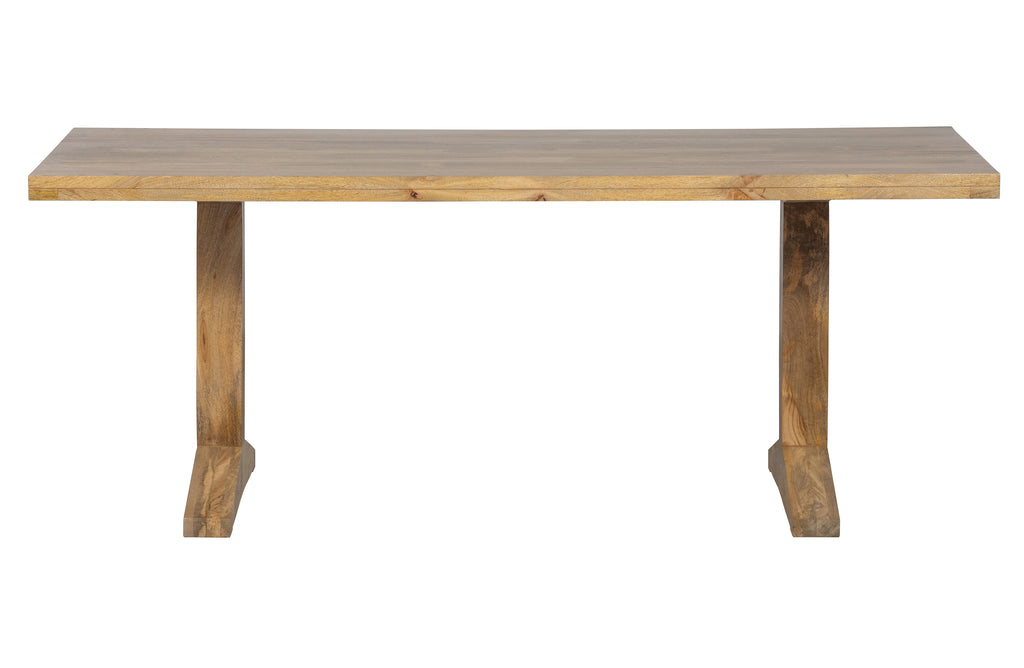 DECK DINING TABLE 200X90CM MANGO WOOD NATURAL