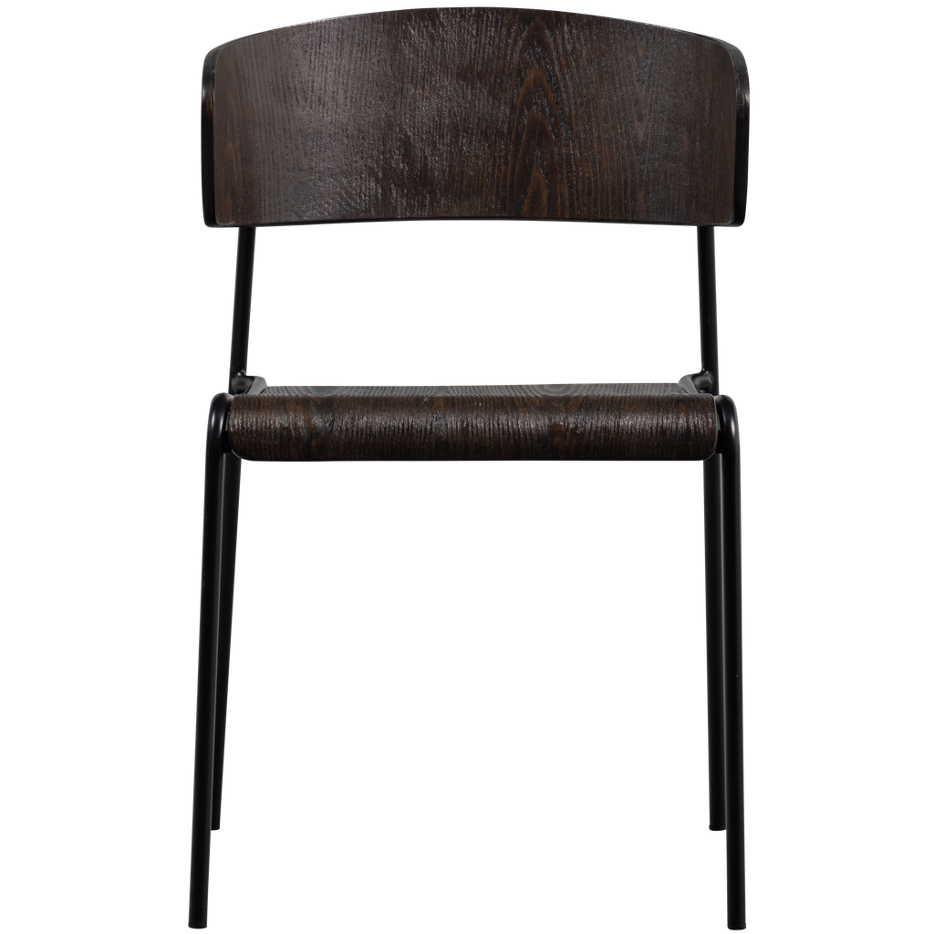 Ciro dining chair wood warm brown