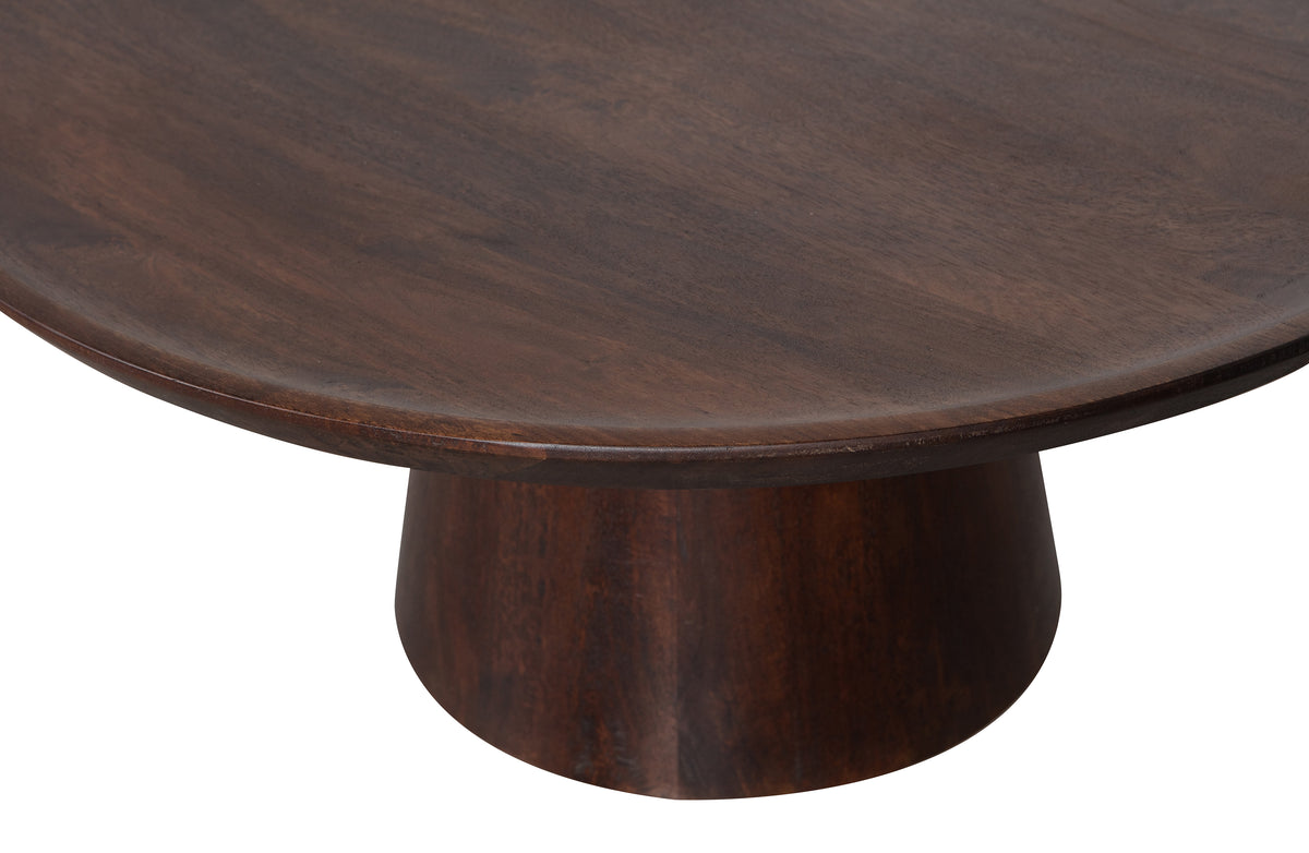 COFFEE A GOGO SIDETABLE MANGO WOOD WALNUT