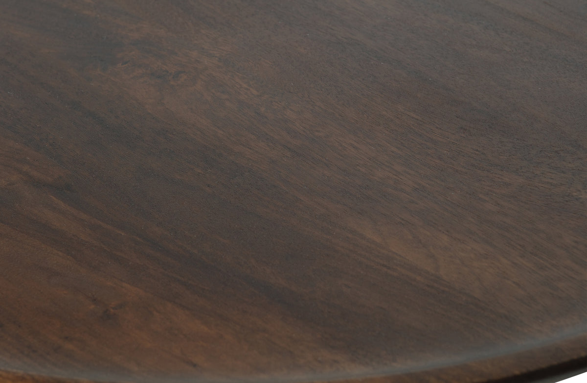 COFFEE A GOGO SIDETABLE MANGO WOOD WALNUT