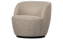 Load image into Gallery viewer, SERRA SWIVEL CHAIR WOVEN FABRIC SAND