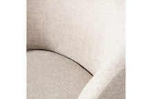 Carica l&#39;immagine nel visualizzatore di Gallery, SERRA SWIVEL CHAIR WOVEN FABRIC OFF WHITE