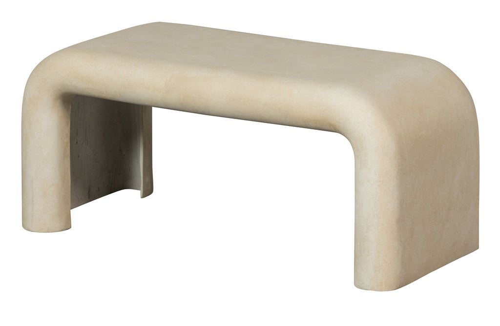 SET OF 2 - STANI COFFEE TABLES FIBER CLAY NATURAL