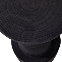 Charger l&#39;image dans la galerie, Bink bar stool wood black 76xø32cm