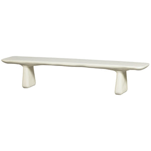 LOGGIA DINING BENCH REINFORCED FIBER NATURAL 227x40CM