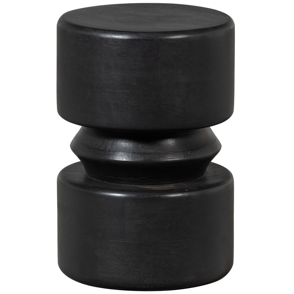 TUVE SIDE TABLE WOOD BROWN/BLACK