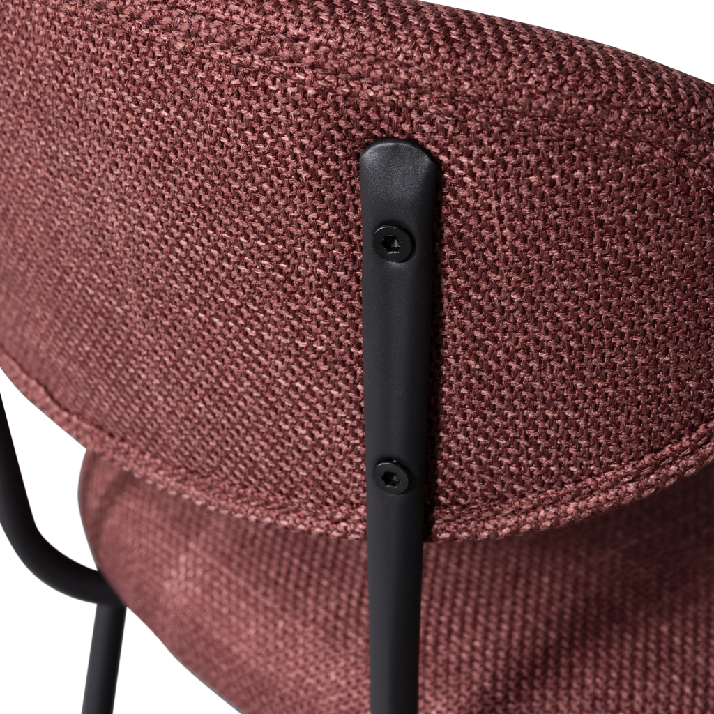 Kjeld barstool rouge