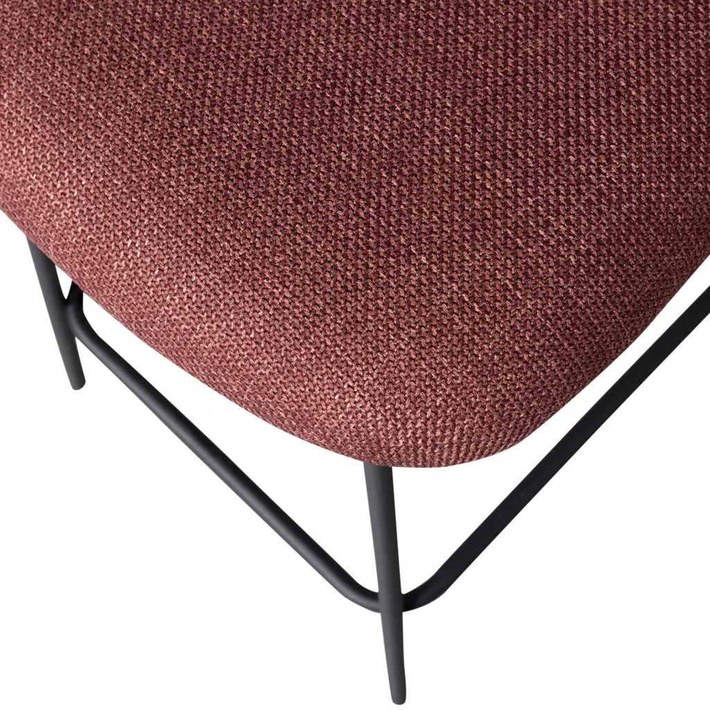 Kjeld barstool rouge