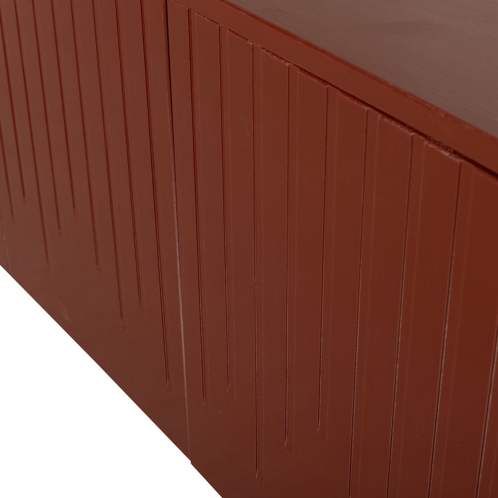 PENCIL TV UNIT PINE MERLOT GLOSS [fsc]