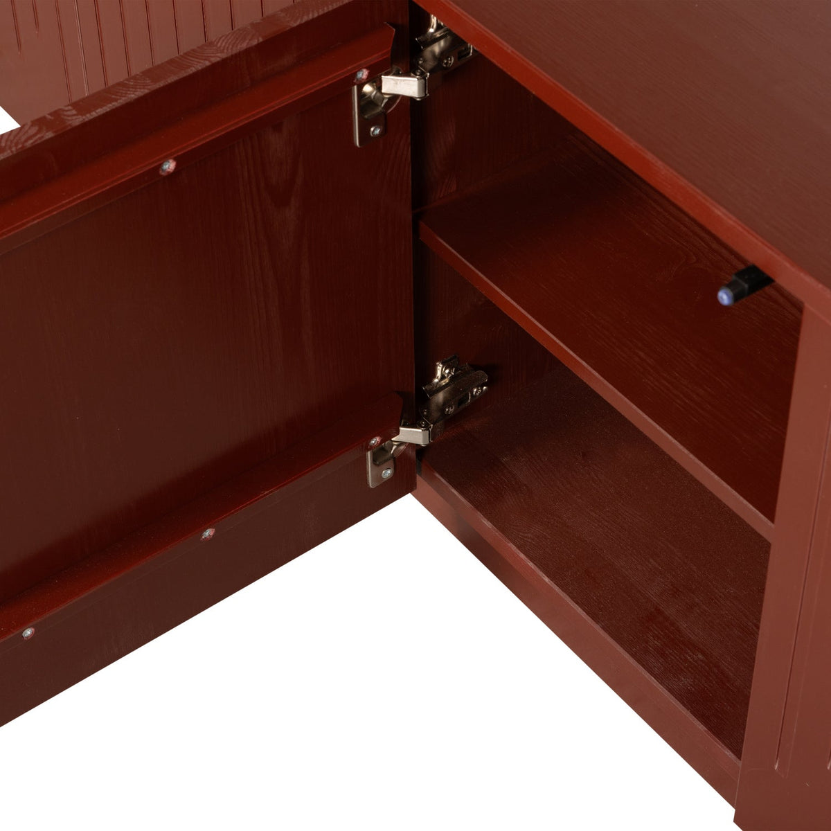 PENCIL TV UNIT PINE MERLOT GLOSS [fsc]