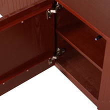 Cargar imagen en el visor de la galería, PENCIL TV UNIT PINE MERLOT GLOSS [fsc]