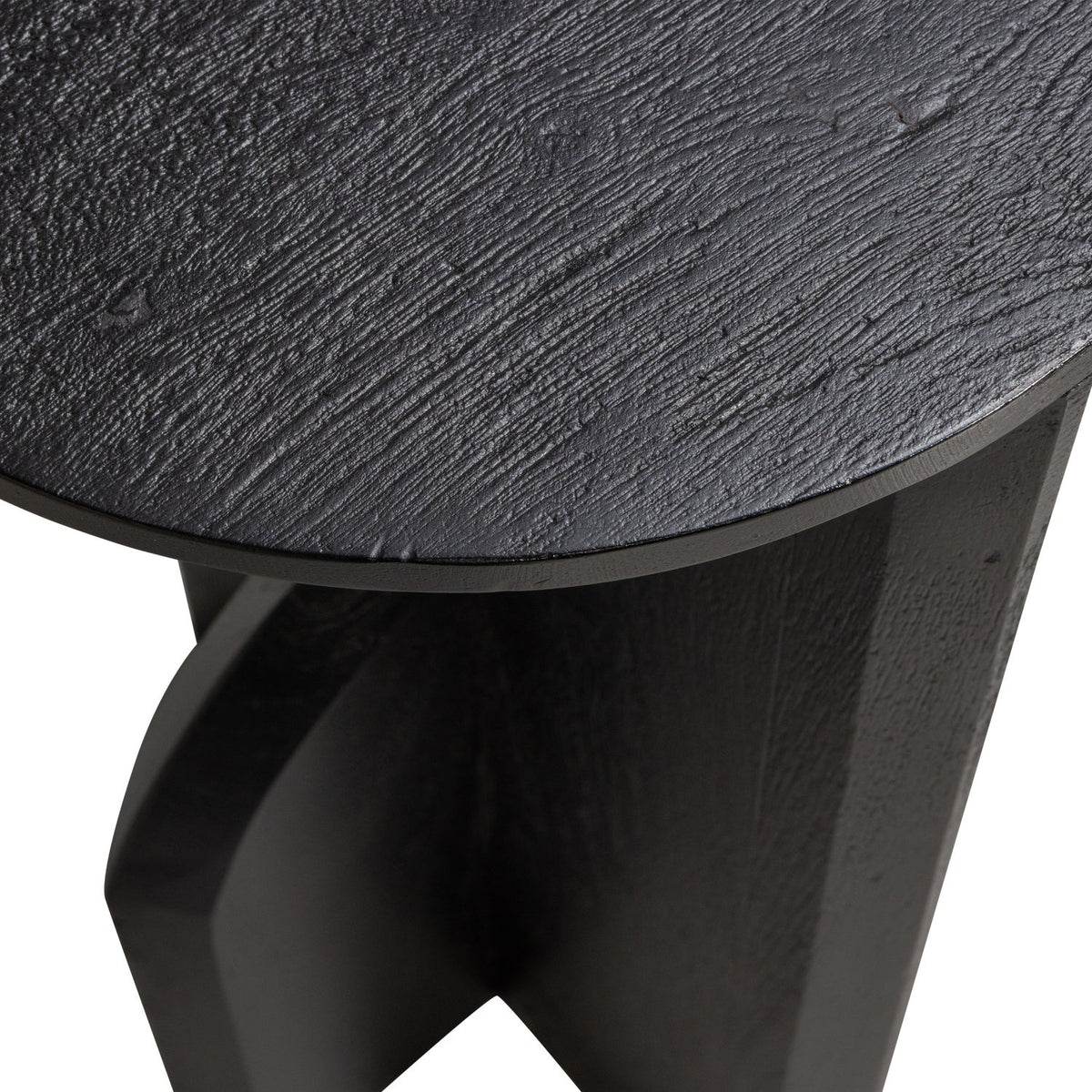 KIONI SMALL SIDE TABLE ACACIA DARK BLACK