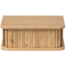 Cargar imagen en el visor de la galería, JENA HANGING NIGHTSTAND LEFT/RIGHT WOOD NATURAL