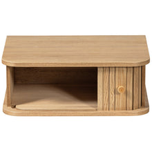 Cargar imagen en el visor de la galería, JENA HANGING NIGHTSTAND LEFT/RIGHT WOOD NATURAL