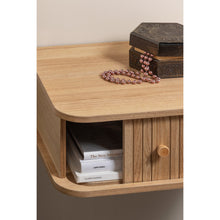 Cargar imagen en el visor de la galería, JENA HANGING NIGHTSTAND LEFT/RIGHT WOOD NATURAL