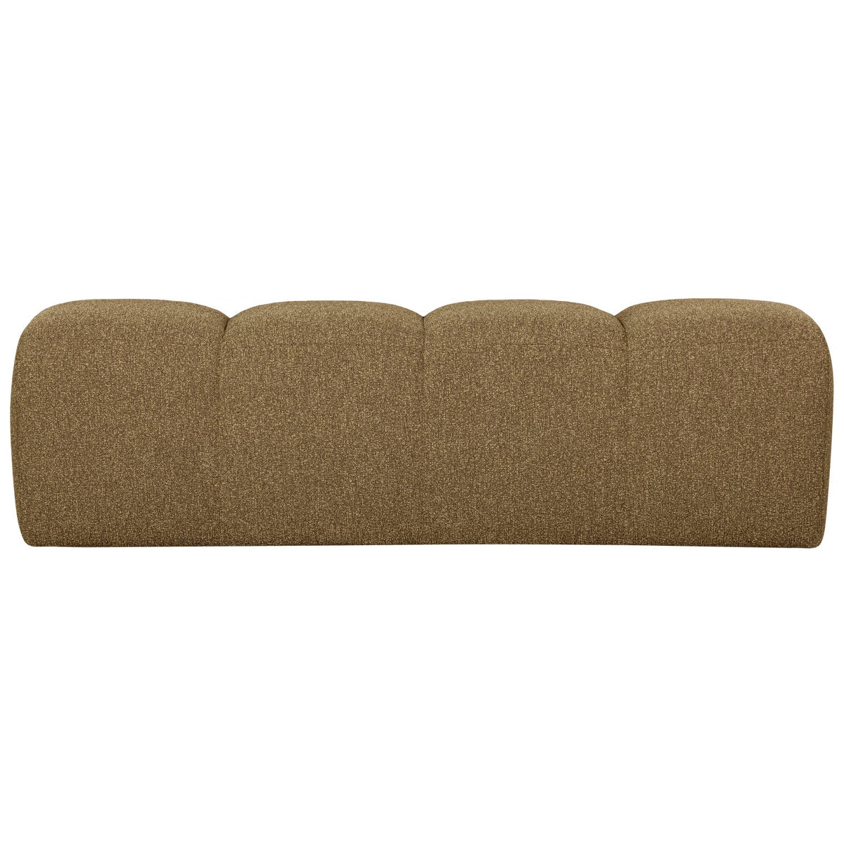 MOJO DINING BENCH 164CM BOUCLÉ YELLOW/BROWN MELANGE