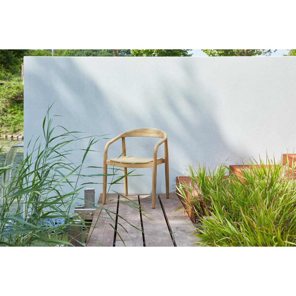 BORU GARDEN CHAIR ACACIA WOOD NATURAL