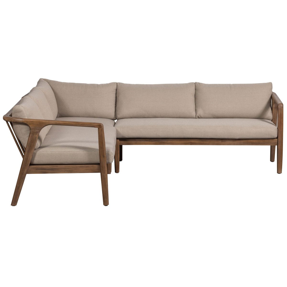 BIAM LOUNGESET GARDEN ACACIA WOOD NATURAL/SAND
